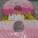 Number 8 Pinata, Pink and Gold for Girls 8th Birthday Party Decorations, Small, 16.5x11x3 in