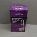 Adjustable Bathtub Grab Bar for Seniors and Fall Risk Patients - Safety Handle Rail for Fall Prevention - Universal Clamp On Bar