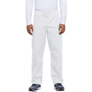 Cherokee Unisex Scrub Pants for Men & Women Drawstring Cargo Medical Uniform Straight Leg Nursing Scrub Bottoms - 4100, Medium
