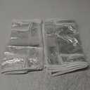 Plastic Storage Bags with Easy-Glide Zipper, Pack of 8, Durable Clear Vinyl Zippered Storage Bags for Clothes Sweaters Comforters Blankets Sheets Bedding (15.7 x 13.8 x 3.9 Inch)