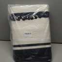 127L Blanket Basket 24" x 24" x 18" Woven Laundry Baskets for Storage with Handle, Nursery Blanket Basket for Cushions, Clothes, Toys,Pillons