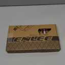 ENLEE Mountain Bike Pedals Flat, 3 Sealed Bearing Lightweight Aluminum Metal Bike Pedals 9/16", Waterproof MTB Pedals Flat with Removable Anti-Skid Nails for Adult Mountain Road BMX Bike (Pink)