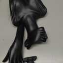 Yalikop 2 Pcs Jewelry Mannequin Display Set Necklace Bust Mannequin Earring Stand Hand Bracelet Ring Stand for Selling Show(Black)