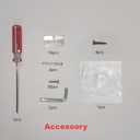 Enhanced Wood-Framed Cat Scratching Post: Large Sisal Cat Scratcher, Integrated Scratch Post Pad Condo Tunnel House. All-in-One Space Saver for Multi-Cat & Budget-Friendly Homes (32in)