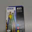 EPSON 822 DURABrite Ultra Ink Standard Capacity Color Cartridge Combo Pack (T822520-S) Works with WorkForce Pro WF-3820, WF-3823, WF-4820, WF-4830, WF-4833, WF-4834