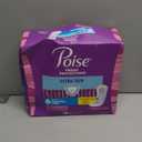 Poise Ultra Thin Incontinence & Postpartum Pads for Bladder Leaks, 4 Drop Moderate Absorbency, Long Length, 48 Count