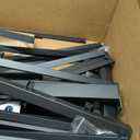 FUIOBYVV Full Size Metal Platform Bed Frame, 18 Inch High with 3500 lbs Heavy Duty Support, Non-Slip & Noise Free Steel Slats, No Box Spring Needed, Easy Assembly