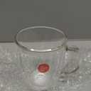 Bodum 15oz Bistro Double Wall Insulated Mug, High-Heat Borosilicate Glass, Set of 2, Clear