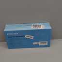 POOLAZA Pool Brush Head with Round Ends, Heavy Duty Pool Brushes for Cleaning Pool Walls, Floors Steps & Corners, 17.5" Pool Brush with Sturdy Aluminum Handle & Durable Nylon Bristles (Yellow)