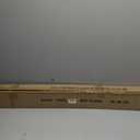 Double Curtain Rods 48 to 84 Inch, Matte Black, Decorative With Round Finials for Window, 1-Inch Front and 5/8 Inch Back Rod