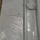 Suidia Vanity Mirror with Lights, 18"14" LED Makeup Mirror with Light, Smart Touch with 3-Color Lighting, 360Ratation for Vanity Desk Tabletop,White,Lamp Belt Style