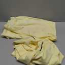 SUUKSESS Women 2 Piece Lounge Matching Set Wide Leg Sweatpant Half Zip Sweatshirt (Small, Yellow)