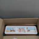 decorUhome 6x20 Picture Frames Collage Wall Decor, Display 3Pcs 4x6 Photos with Mat or 1Pcs 6x20 Unmatted, 3 4x6 Collage Picture Frames for Wall Mounting, Black