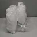 Krosno Lager Beer Glasses | Set of 6 | 16.9 oz | Harmony Collection | Perfect for Home, Restaurants and Pubs | Dishwasher Safe | Lead-Free Crystal Glass