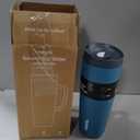 Owala SmoothSip Slider Stainless Steel Insulated Travel Mug with Handle, 100% Leak Proof, For Hot and Cold Drinks, Travel Friendly with Sliding Lock Lid, 24 oz, BPA Free, Leak Proof, High Dive
