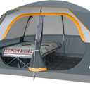 CAMPROS CP Tent 8 Person Camping Tents, Waterproof Windproof Family Dome Tent with Rainfly, Large Mesh Windows, Wider Door, Easy Setup, Portable with Carry Bag (Gray)
