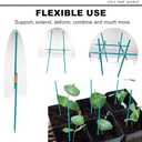 Hopelf 50 Pack 12" Bamboo Plant Stakes for Wood Garden SticksWooden Plant SupportsIndoor Gardening Plant SupportsFloral Plant Support Potted PlantsCrafts, More Size Choices 8"/12"/16"