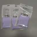 3 x for Samsung Galaxy Z Flip 6 Case, Slim Thin Shockproof Hard Protective Phone Case Cover (Purple)