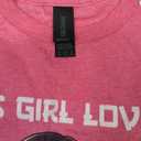 This Girl Loves Muay Thai, Funny Muay Thai, Girls Kids T-Shirt, M, Pink Heather