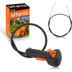 For Stihl FS75 FS80 FS80R FS85 FS85R FS85RX FS85T KM85 KM85R Trimmer Brush Cutter OEM Parts  FS85 Throttle Cable and FS85 Switch Assembly For Optimal Per For mance