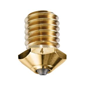 Tungsten Carbide Nozzle 0.4mm for Bambu Lab P1P / P1S / X1 / X1C 3D Printer Upgrade TZ2.0 Hotend, High Thermal Conductivity Abrasion Resistance