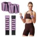 Gaiam Wrist and Ankle Weights, Wearable Bracelet to Strengthen, Tone & Sculpt, Adjustable Ankle Weights for Women & Men for Yoga, Dance, Pilates, Barre, Cardio, Home & Gym Use