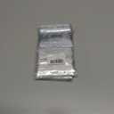 2 x 20PCS ID Badge Holder Horizontal - Extra Thick Clear ID Card Holder with Waterproof Resealable Zip - Name Tag Holder for Nurses, Office and School