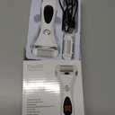 Electric Foot Callus Remover Kit, Elmchee Rechargeable Callous removers 3 Grinding Heads Waterproof Foot Scrubber File, Professional Pedicure Tools kit Feet Care for Dead, Cracked Dry Skin (1 Count (Pack of 1))