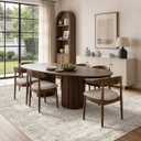 cotiled 9x12 Area Rugs for Living Room Bedroom, Non-Slip Abstract Rug