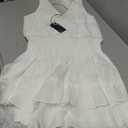 Armani Exchange Women's Ruffle Mini Dress Size 8