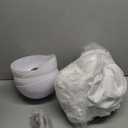 JOYIN 2 Pack 47'' Halloween Decorations Outdoor Light Up Ghost with Timer, Standing Ghost Halloween Decor with Warm String Light for Yard Porch Lawn Garden Party Supplies