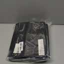 5 Pack 40-inch Suit Bag Garment Bag for Travel and Storage, Garment Bags for Hanging Clothes with Zipper and Visible Transparent Window, Black