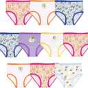 Bluey 100% Soft Combed Cotton 10-Pack Underwear, Sizes 2/3T