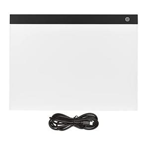lvifloae A3 Copyboard LED Light Pad Stepless Brightness Translucent Drawing Board USB Powered for Artist Animation Sketching Architecture Calligraphy Stenciling (A3G)
