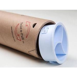 Twist-n-Pull™ Mailing Tube / Shipping Tube 2x36" Shipping and storing posters, blueprints, documents, or artwork without folding