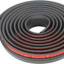 AUTOXBERT 4M/13Ft Car Weather Stripping H Type Rubber Sealing Strip Trim Cover Automotive Front Windshield Sealing Strip Trim for Car Front Rear Windshield Sunroof Weatherstrip