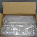 Set of 8 Clear Plastic Storage Bins, 4 Large and 4 Small Stackable Storage Containers for Pantry Organization and Kitchen Storage Bins,Home Edit and Cabinet Organizers