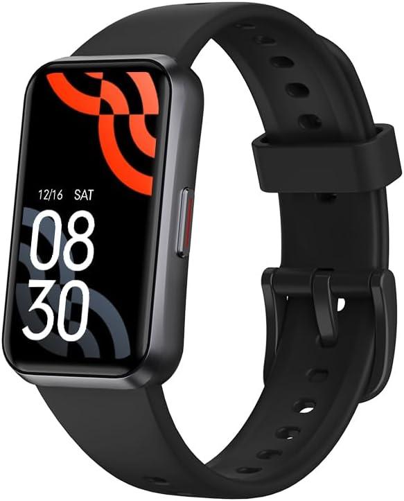Smart Watch,Health Fitness Tracker,1.47 Touchscreen,24/7 Heart Rate, Blood Oxygen, Blood Pressure, Sleep Monitor, Step Calorie Counter Pedometer IP68 Waterproof for Android and iPhone