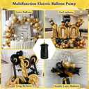 IDAODAN Electric Balloon Pump, Portable Electric Balloon Blower Machine Inflator Air Pump for Party Decorations