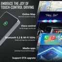 JBER 2 in1 Wireless CarPlay Adapter for Apple, Android Auto Wireless Adapter, 2024 Upgrade Stable Fast Connection for Convert Factory Wired to Wireless, Fit for iOS 8+, Android 11+, Cars from 2016
