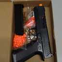 MR920 Toy Gun, Soft Bullet Gun for Boys, Empty Shell Ejecting Toy Gun Pistol, Christmas Birthday Gifts for Boys & Girls Age 8+ (Black)