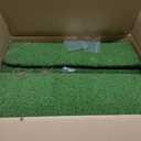 Dual-Mode Golf Hitting & Putting Mat 1.0/1.2in Indoor Outdoor Practice Turf