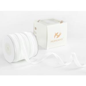 3 x HUIHUANG White Velvet Ribbon 3/8 inch x 25 Yards Single Face Velvet Ribbon for Gift Wrapping, Christmas Tree Ornaments, Wreath Decor, Invitations, Hair Bows, Flower Bouquet, Home Decor