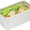 Restaurantware-Kitchen Tek 1/3 Size Steam Table Pan, 1 Anti-Jam Steam Pan - Lid Sold Separately, 6 Deep, 24 Gauge Stainless Steel, Freezable, For Catering Event And Party