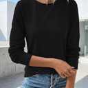 Women's Cotton T-Shirts Short Sleeve Crewneck Basic Solid Color Tee Loose Fit Shirts Breathable Comfy Summer Tops 2026 (M)