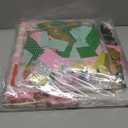 Wild One Birthday Decorations for Girls, 114 Pcs Safari Jungle Theme First Birthday Party Supplies with Backdrop, Tablecloth, Balloon Arch Kit, Photo Banner, One High Chair Banner and Cake Toppers (Pink)