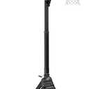 Spalding Momentous EZ Assembly Portable Adjustable Outdoor Basketball Hoop  Assembles in 30 Minutes or Less (54" - H Frame - Black)