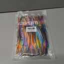 FeelfunFeather 240 pcs Colored Spotted Feathers 2-3inch Bulk Small Guinea Fowl Polka Dot Feather for DIY Crafts Clothing Hats Decoration