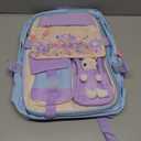 VIDOSCLA Bunny Girls Backpack for School Kawaii Kids Book bags Cute Sequin School Bag for Girls