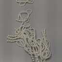 12Pcs Pearl Bow Cake Topper Bow Dots Cake Decorations, Bowknot Pearl Bows Cupcake Toppers for Bow Themed Birthday Party Decorations Wedding Baby Shower Party Cake Decoration Supplies (White)